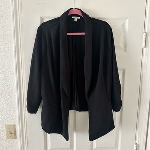 Bar III black blazer size 2X